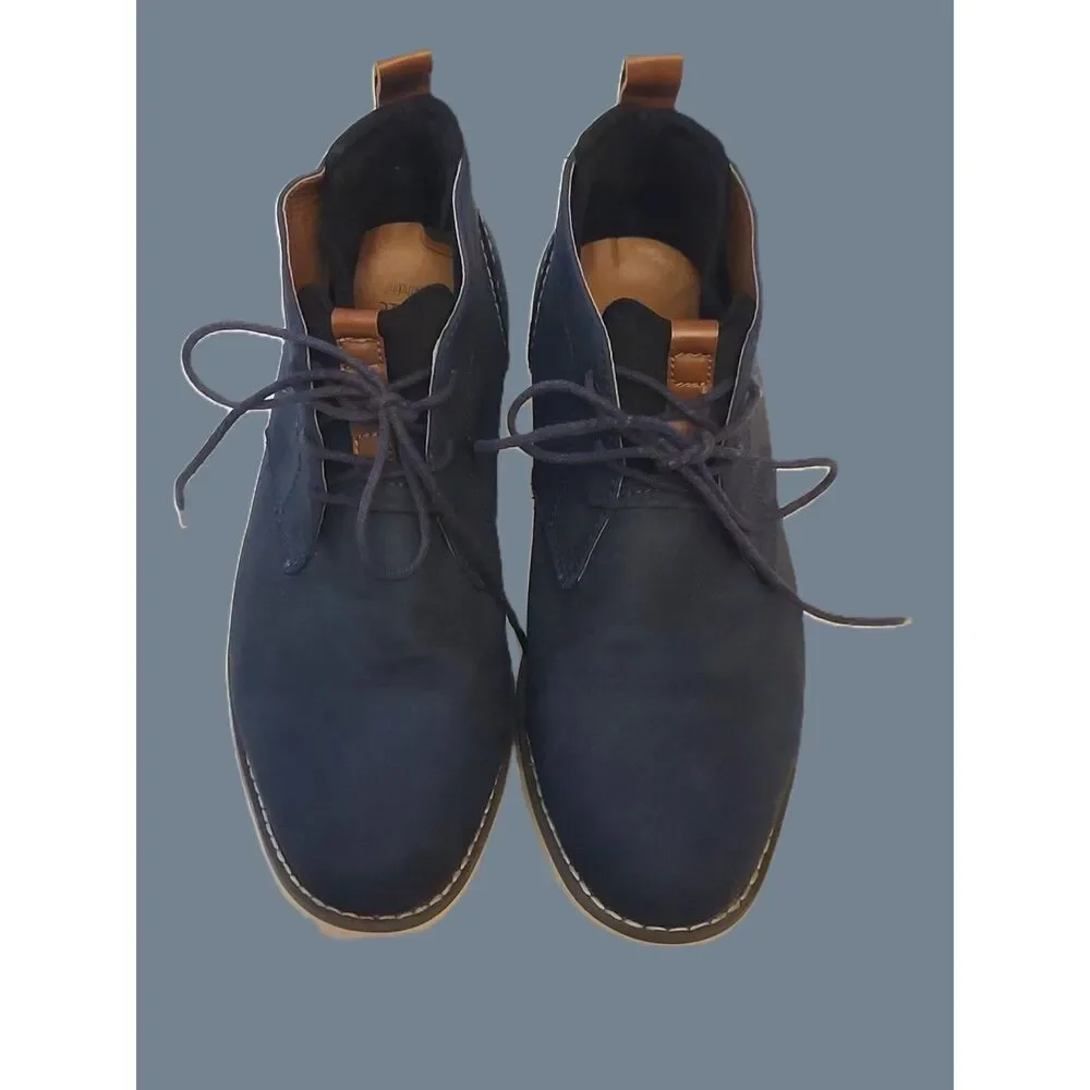Men's‎ Javier Chukka  Navy Ortholite Boots Sz 9M Sonoma Goods For Life Vitalize